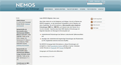 Desktop Screenshot of nemos-net.de